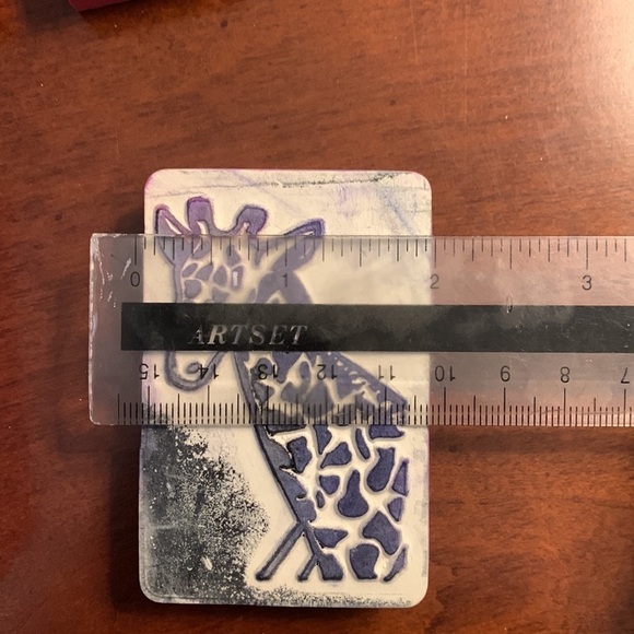 Vintage Children's Foam Stamp Lot Zoo Animals - Picture 6 of 8